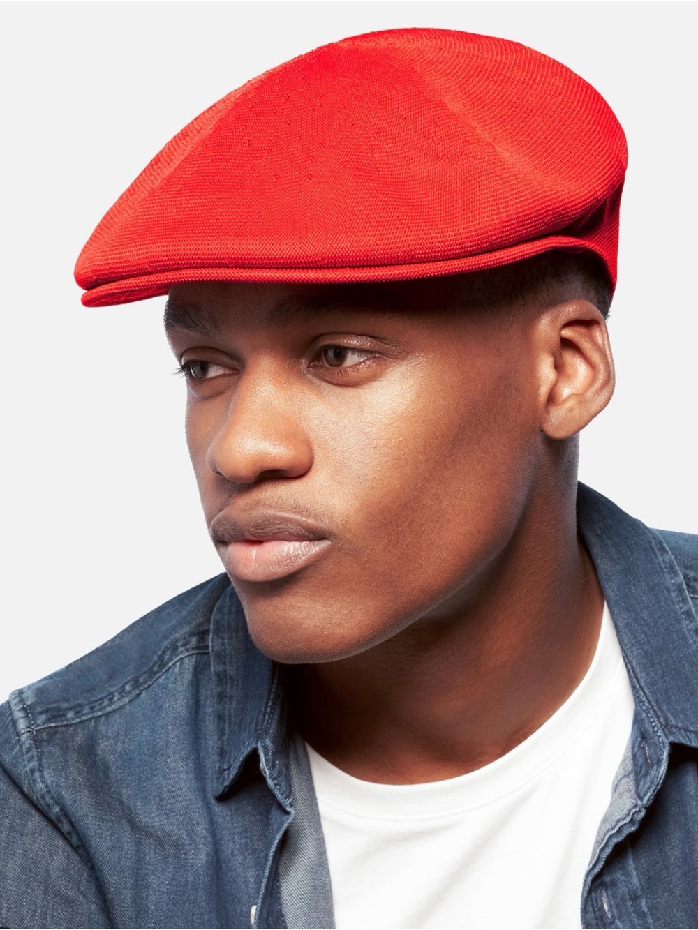 New Kangol The Tropic 504 Ventair Red Cap